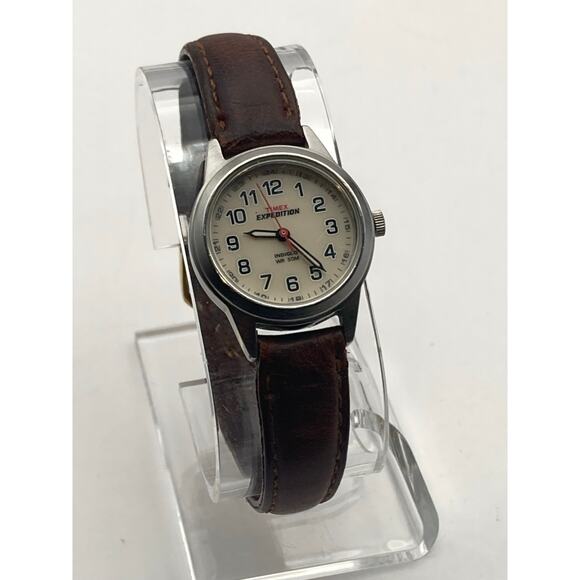 Timex Expedition Indiglo Womens Watch New Battery - Adjustable Band WR 50m - Picture 6 of 9